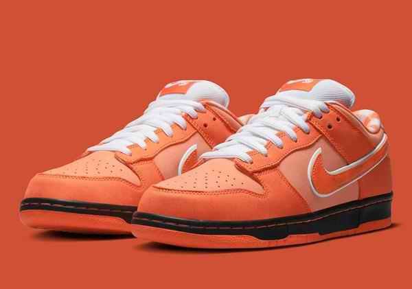 Men's Dunk Low 'Orange Lobster' Shoes 0260