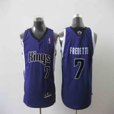 Kings #7 Jimmer Fredette Purple Stitched Youth NBA Jersey