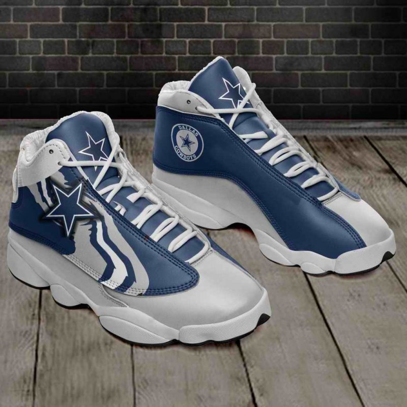 Women's Dallas Cowboys Limited Edition JD13 Sneakers 007