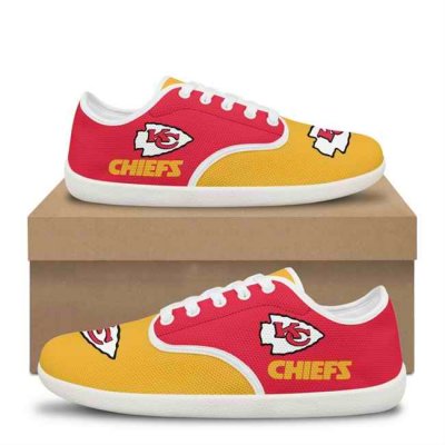 Women's Kansas City Chiefs Low Top Sneakers/Shoes 001(Pls check description for details)