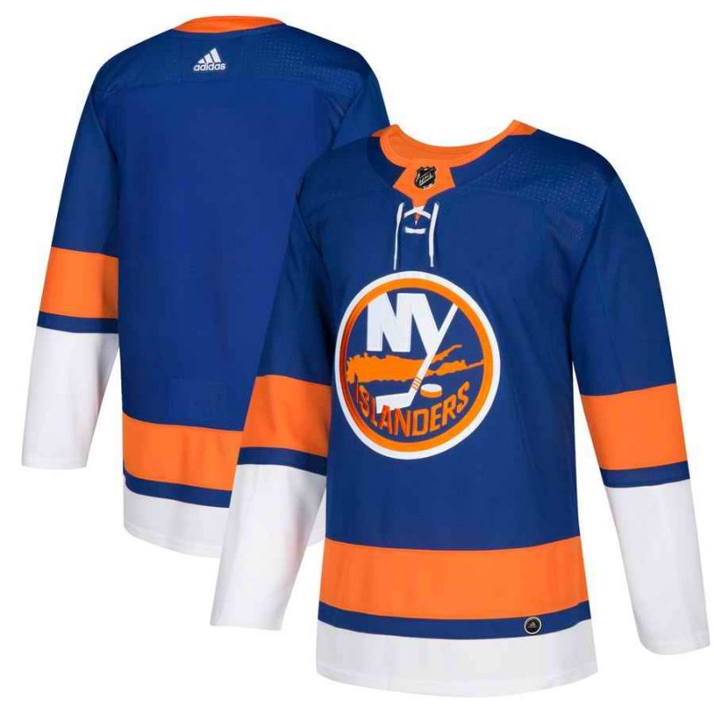 Men's Adidas New York Islanders Royal Stitched NHL Jersey