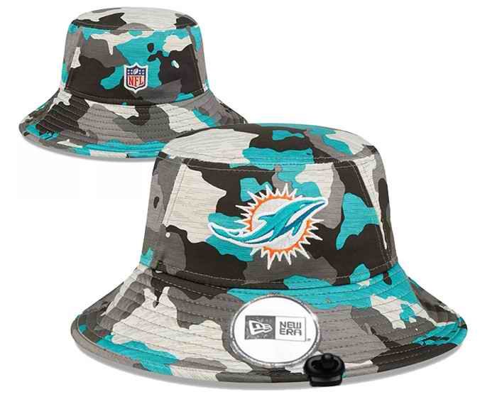 Miami Dolphins Stitched Bucket Fisherman Hats 0104