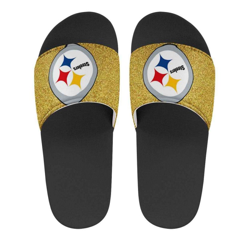 Youth Pittsburgh Steelers Flip Flops 003