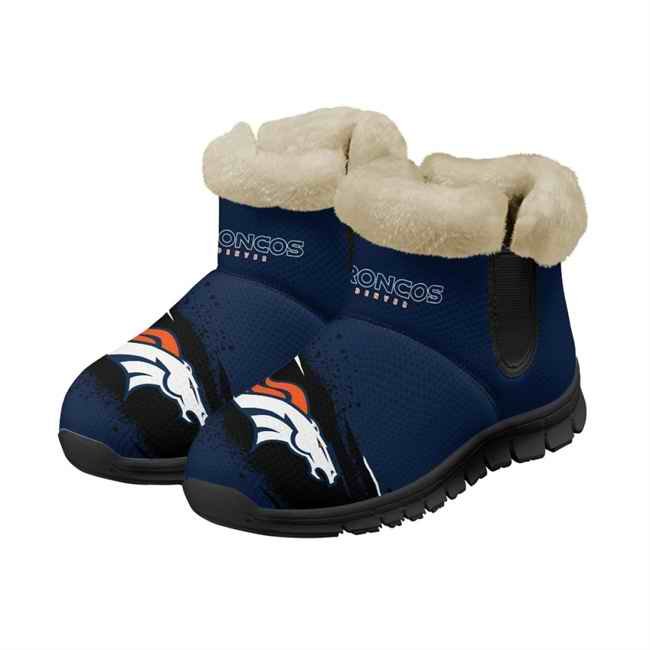 Men's Denver Broncos 2024 Snow Boots/Shoes 002(Pls check description for details)