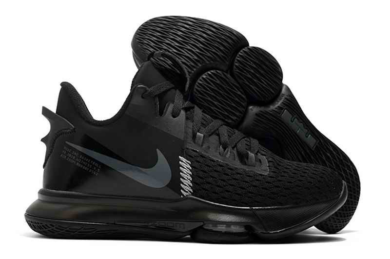 Men's Running weapon LeBron James 5 Black Shoes 033