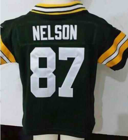 Toddler Nike Packers #87 Jordy Nelson Green Team Color Stitched NFL Elite Jersey