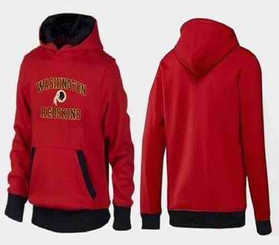 Washington Redskins Heart & Soul Pullover Hoodie Red & Black