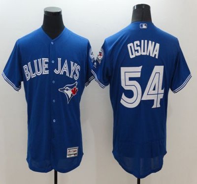 Blue Jays #54 Roberto Osuna Blue Flexbase Authentic Collection Stitched MLB Jersey