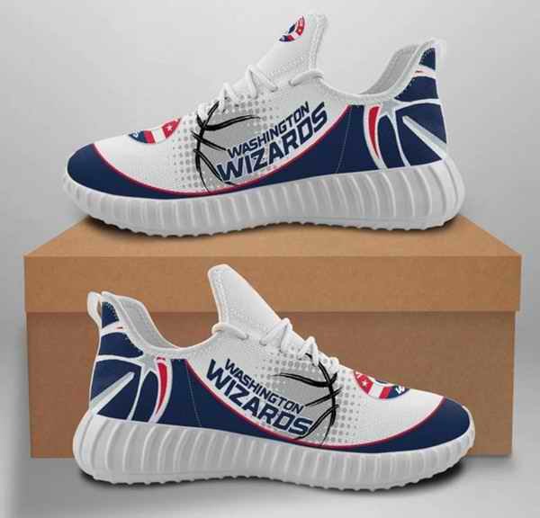 Women's Washington Wizards Mesh Knit Sneakers/Shoes 002