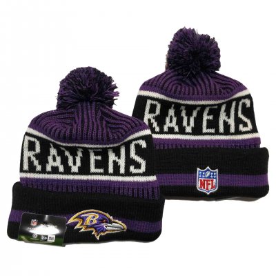 Baltimore Ravens Knit Hats 057