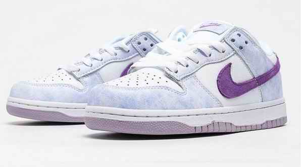 Men's Dunk Low Purple Shoes 058