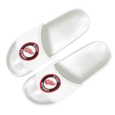 Women's Detroit Red Wings Flip Flops 002