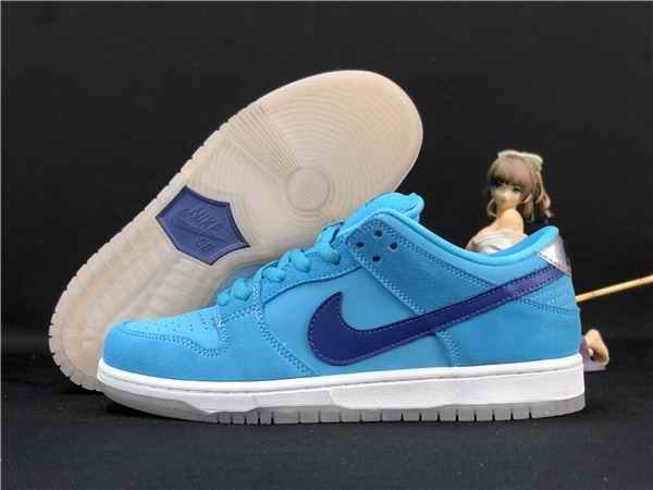 Women's Dunk Low SB Blue Shoes 044