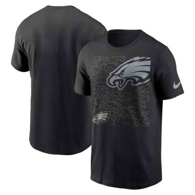 Men's Philadelphia Eagles Black T-Shirt