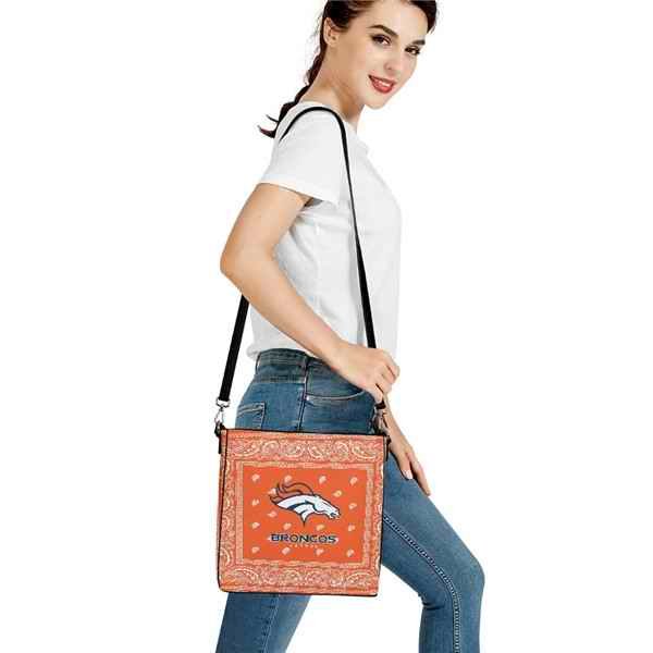 Denver Broncos PU Leather Bucket Handbag 001(Pls Check Description For Details)