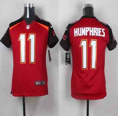 Nike Buccaneers #11 Adam Humphries Red Team Color Youth Stitched NFL New Elite Jersey