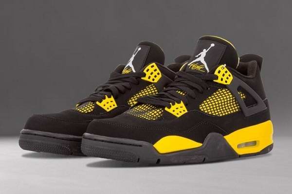 Men's Hot Sale Running weapon Air Jordan 4 Thunder Shoes 061