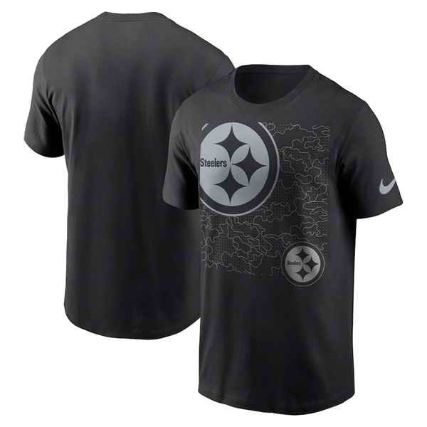 Men's Pittsburgh Steelers Black T-Shirt