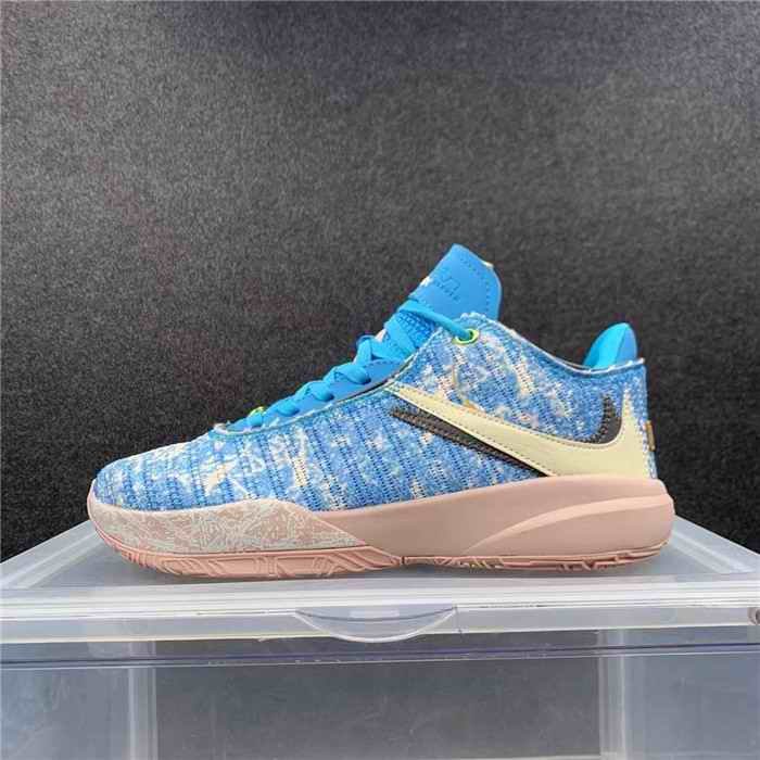 Men's Running weapon LeBron James 20 Blue Shoes 0105