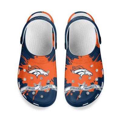 Women's Denver Broncos Bayaband Clog Shoes 001