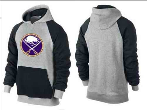 Buffalo Sabres Pullover Hoodie Grey & Black