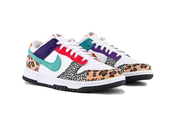 Women's Dunk Low 'Safari Mix' Shoes 186