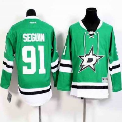 Stars #91 Tyler Seguin Green Youth Stitched NHL Jersey