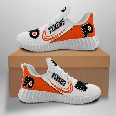 Men's Philadelphia Flyers Mesh Knit Sneakers/Shoes 004