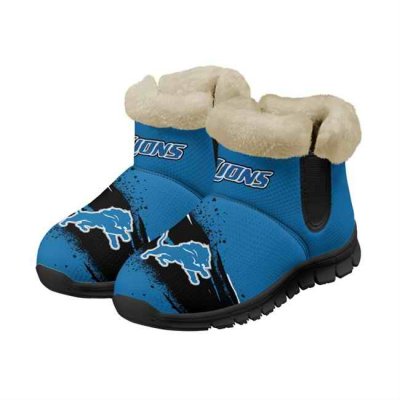 Men's Detroit Lions 2024 Snow Boots/Shoes 002(Pls check description for details)