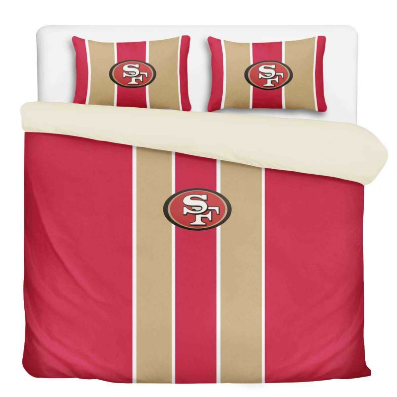 San Francisco 49ers 3-Piece Full Bedding 002