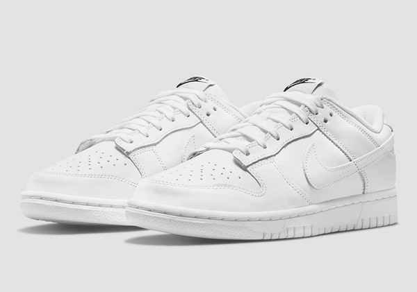 Women's Dunk Low 'Triple White' Shoes 039