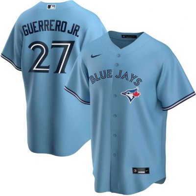 Men's Toronto Blue Jays #27 Vladimir Guerrero Jr.  Majestic Blue Cool Base Stitched Jersey