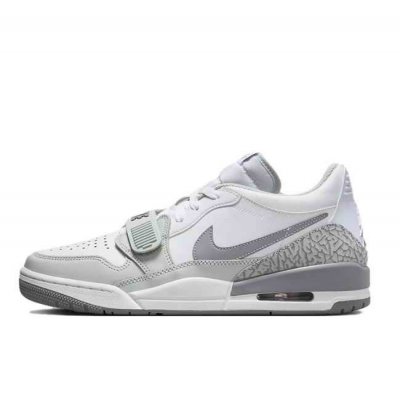 Men's Running Weapon Air Jordan Legacy 312 Low White/Grey Shoes 007