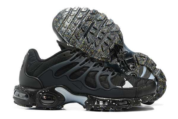 Men's Hot sale Running weapon Air Max TN Black Shoes 0208