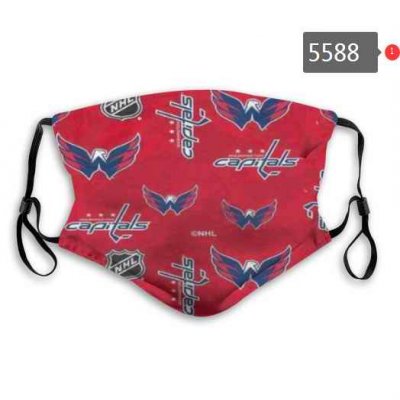 Washington Capitals Face Mask 5588 Filter Pm2.5 (Pls check description for details)