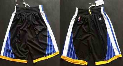 Golden State Warriors Black(Stripe) NBA Shorts