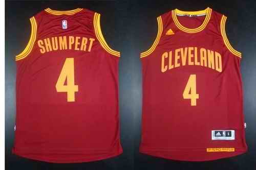 Revolution 30 Cavaliers #4 Iman Shumpert Red Stitched NBA Jersey