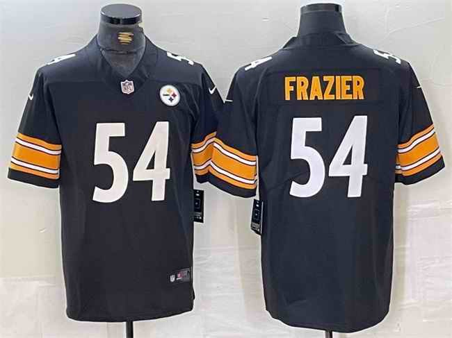 Men's Pittsburgh Steelers #54 Zach Frazier Black Vapor Untouchable Limited Stitched Jersey