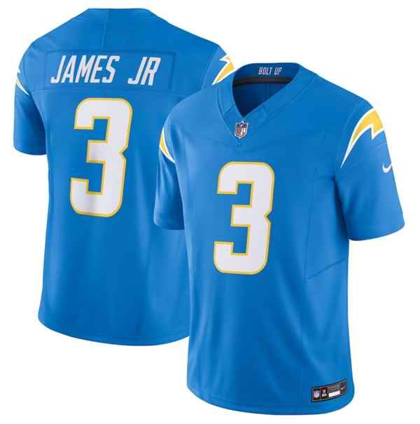 Men's Los Angeles Chargers #3 Derwin James Jr. Blue 2023 F.U.S.E. Vapor Untouchable Limited Stitched Jersey