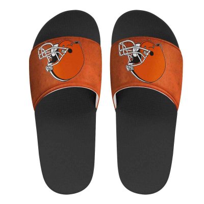 Women's Cleveland Browns Flip Flops 001