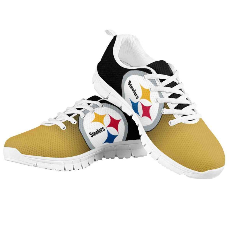 Women's Pittsburgh Steelers AQ Running Shoes 001