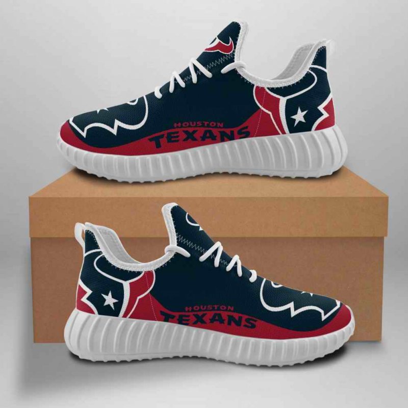 Women's NFL Houston Texans Mesh Knit Sneakers/Shoes 007