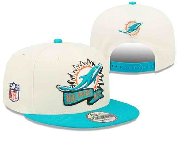 Miami Dolphins Stitched Snapback Hats 092