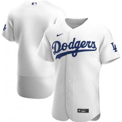 Men's Los Angeles Dodgers White Flex Base Stitched Jersey