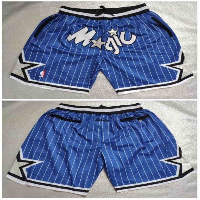 Men's Orlando Magic Blue Swingman Shorts( Run Small)