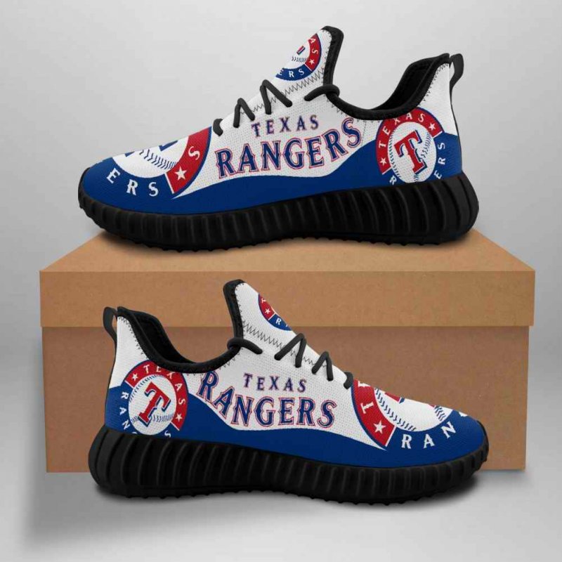 Men's MLB Texas Rangers Mesh Knit Sneakers/Shoes 002