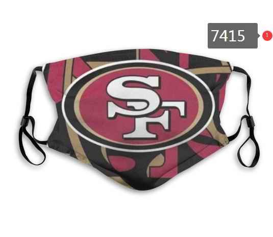 San Francisco 49ers Face Mask 7415 Filter Pm2.5 (Pls check description for details)