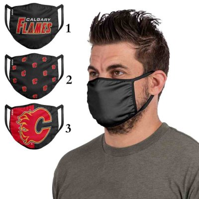 Calgary Flames Sports Face Mask 001 Filter Pm2.5 (Pls check description for details)