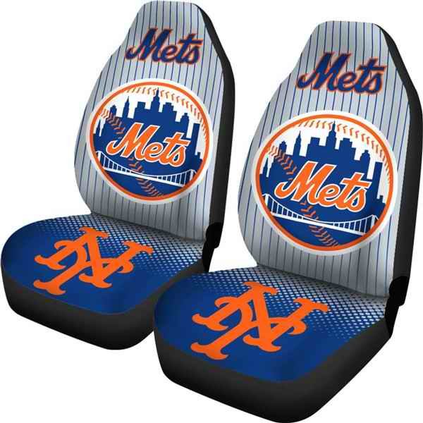 New York Mets New Fashion Fantastic Car Seat Covers 001(Pls Check Description For Details)