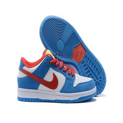 Men's Dunk Low SB Blue/White Shoes 0204